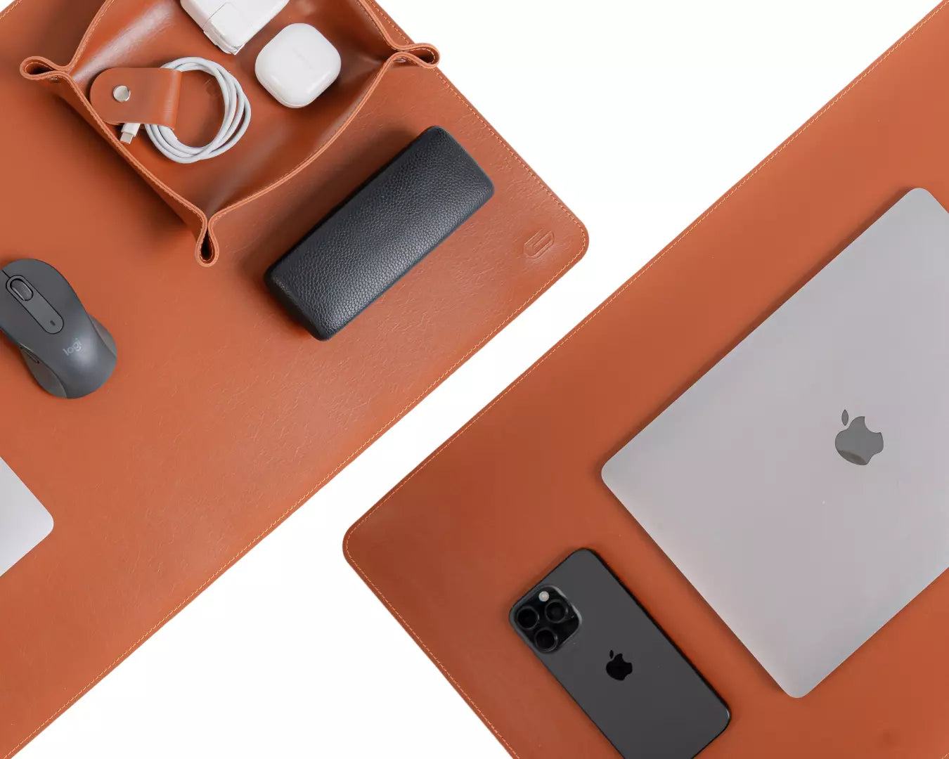 deskpad grande para organização de mesa ampla