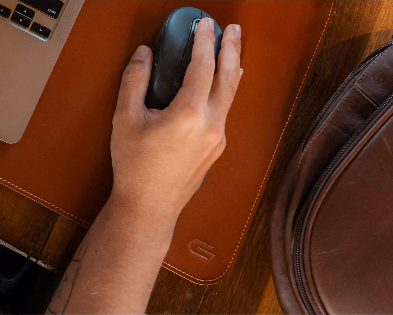 deskpad para escritório com superfície grande