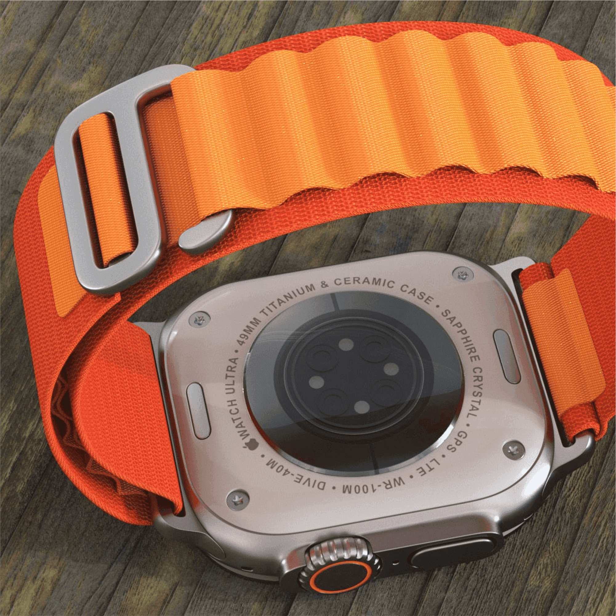 Pulseira NanoWave - Garbano - Preto / 38 - 41mm