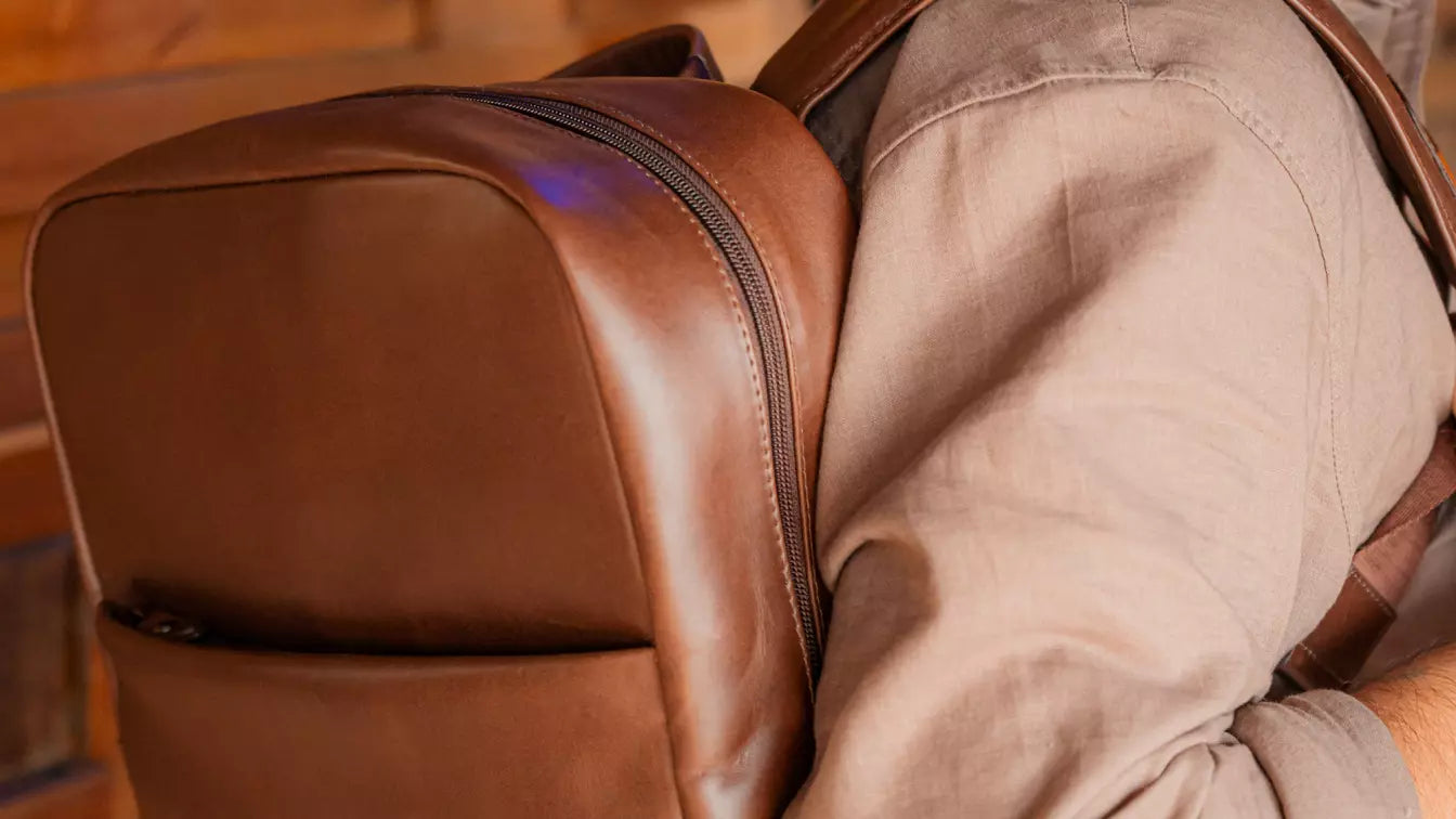 Guia prático para escolher a melhor mochila de couro masculina full grain