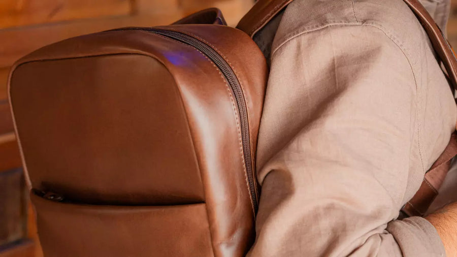 Guia prático para escolher a melhor mochila de couro masculina full grain