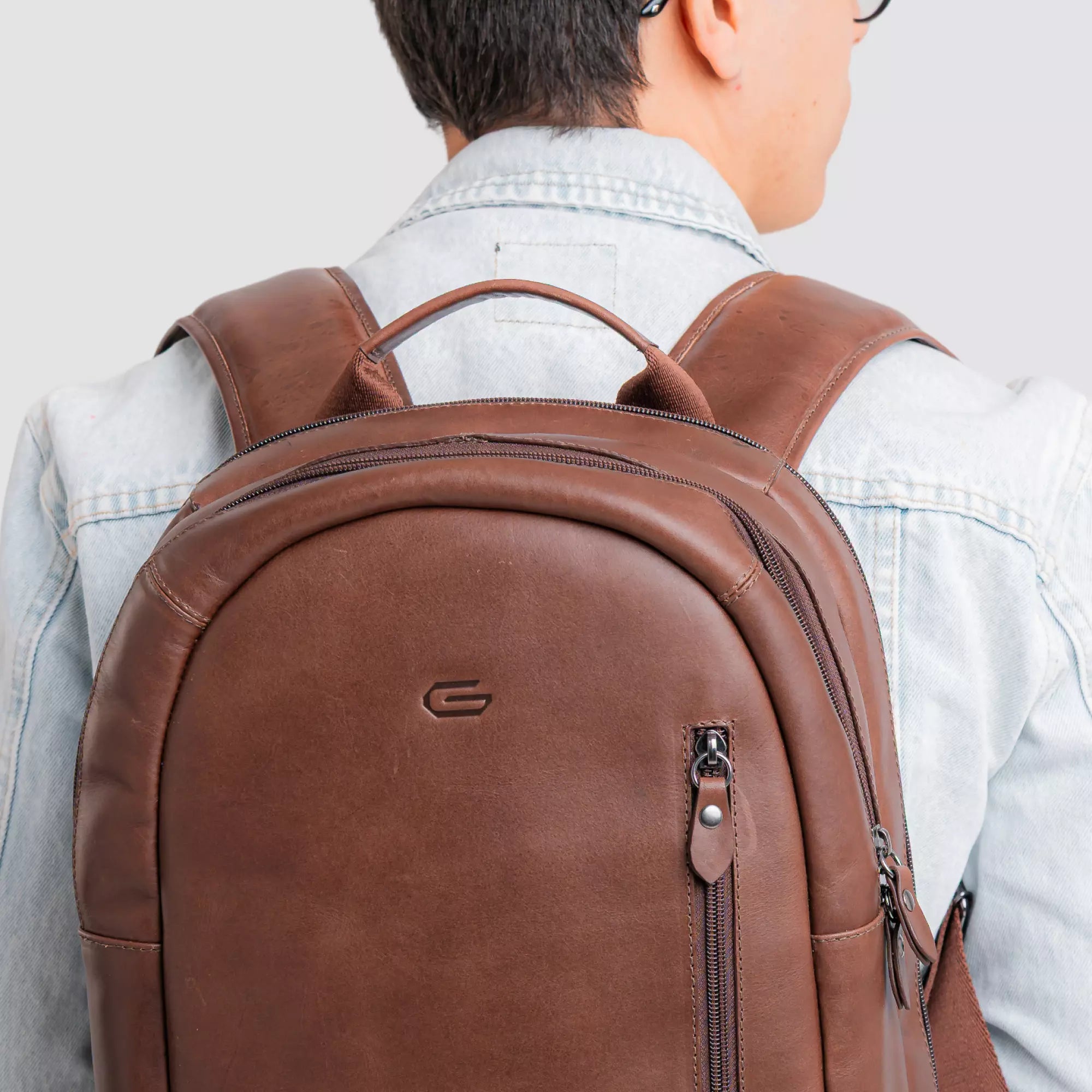 Mochila Bourbon em Couro Legítimo