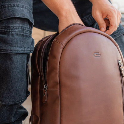 Mochila Bourbon em Couro Legítimo